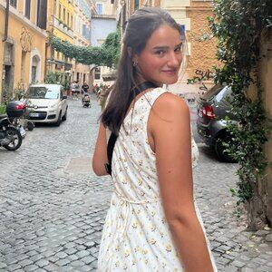 Princess Polly white floral dress